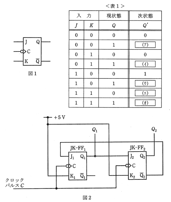 2009年度 機械 問18(b)の問題図