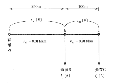 2010年度 電力 問17(a)の問題図