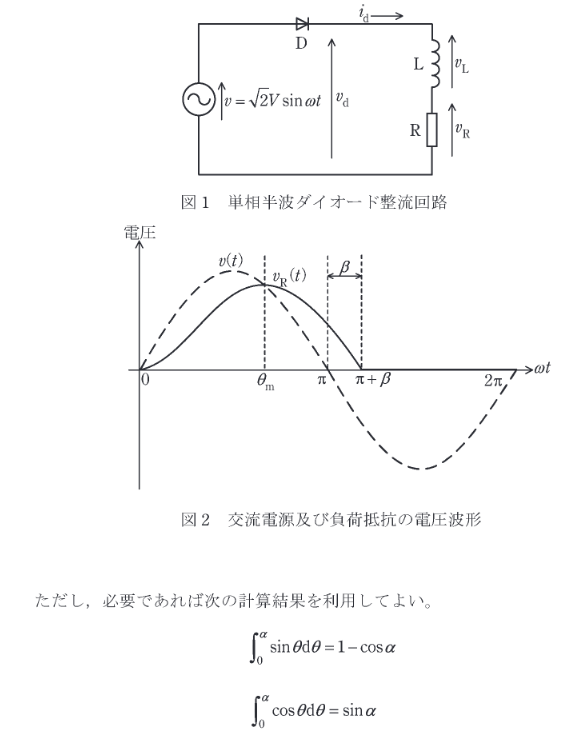 2021年度 機械 問16(a)の問題図
